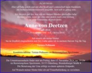 eine Anzeige